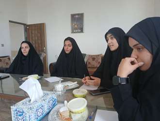 جلسه ریاست دانشکده  جناب اقای دکتر علی عربی آیسک با دانشجویان برتر حوزه اموزش